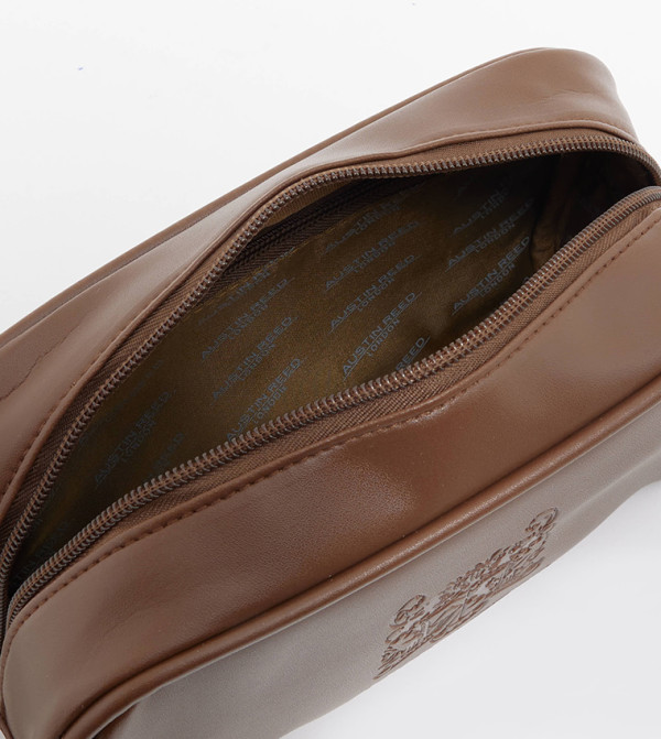 Austin Reed Austin Reed @ CCC - Brown Toiletry bags