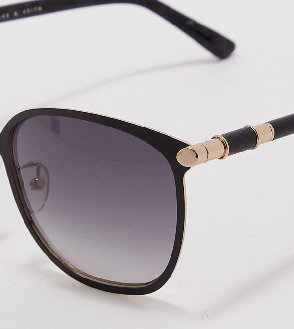 Charles & Keith  Square Sunglasses - Black Square Sunglasses