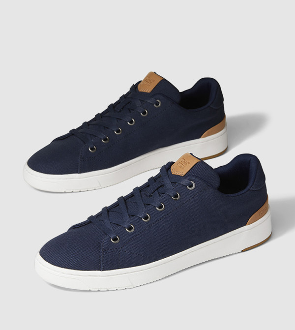 Toms TOMS - Navy Low Top