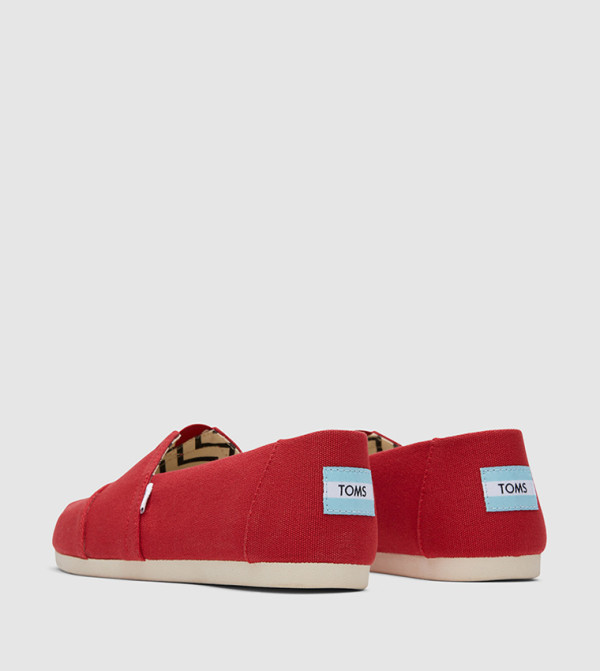 Toms  Espadrilles - Red Casual Slip on