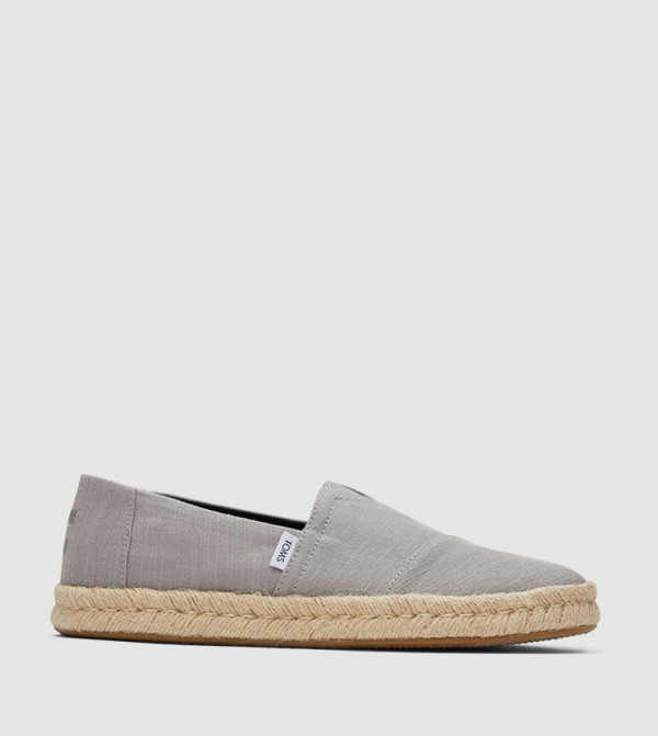 Toms Toms - Grey Casual Slip-ons