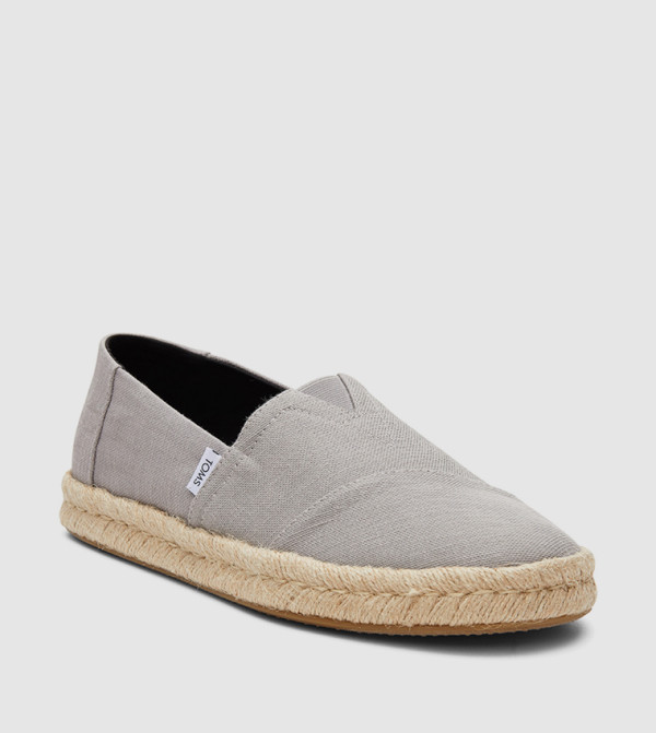 Toms Toms - Grey Casual Slip-ons
