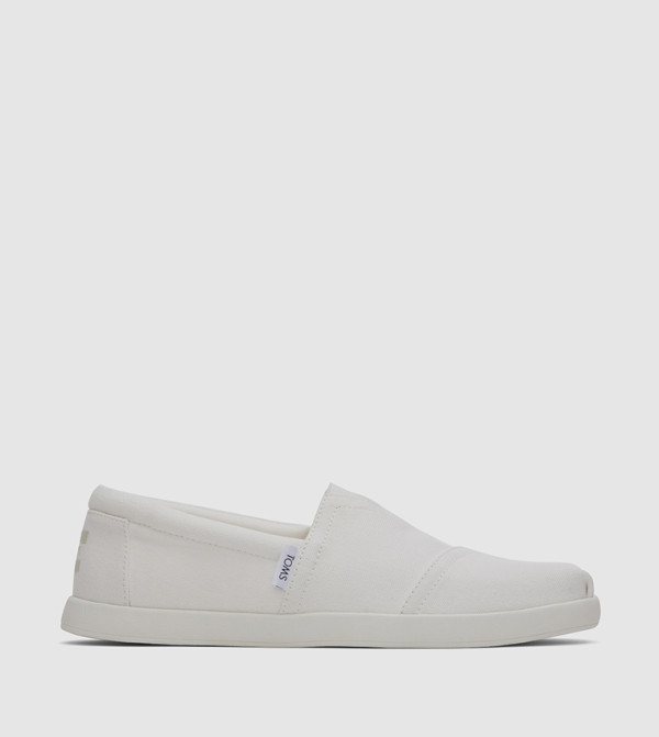 تومز  أحذية سهلة الارتداء - أبيض Casual Slip on
