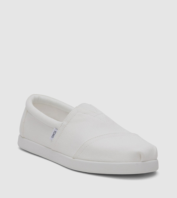 تومز  أحذية سهلة الارتداء - أبيض Casual Slip on