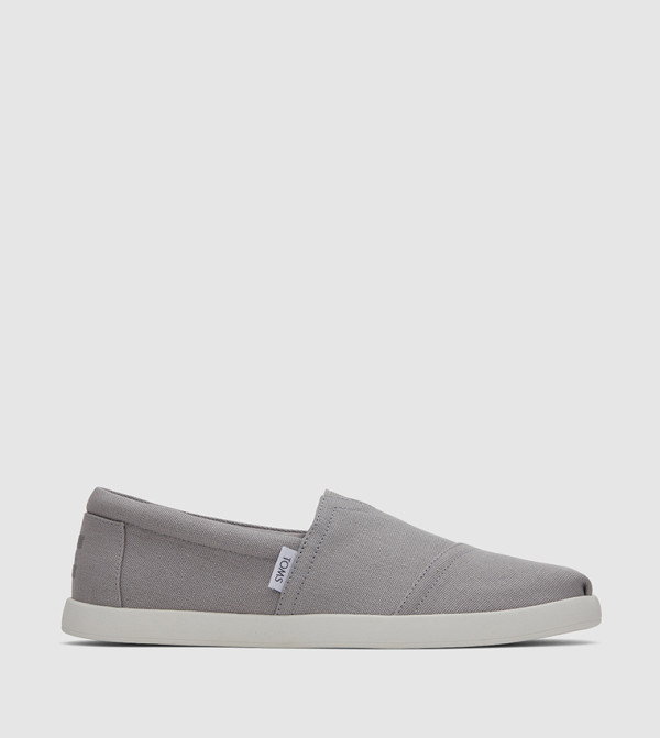 Toms Toms - Grey Casual Slip-ons