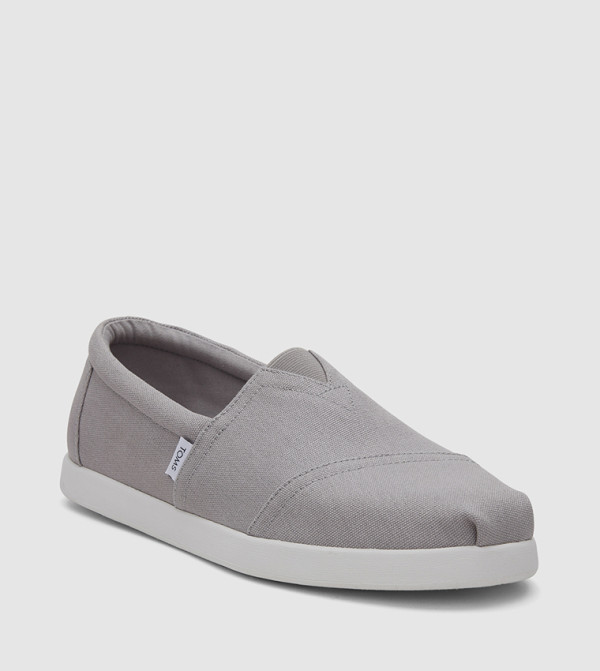 Toms Toms - Grey Casual Slip-ons
