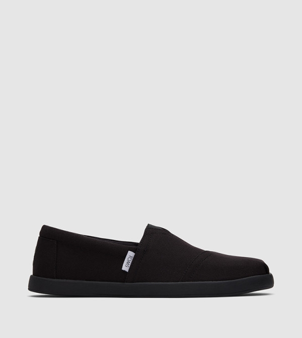 Toms Toms - Black Casual Slip-ons