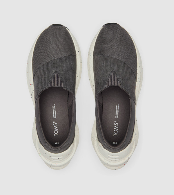 Toms  Casual Slip-ons - Grey Slip-ons