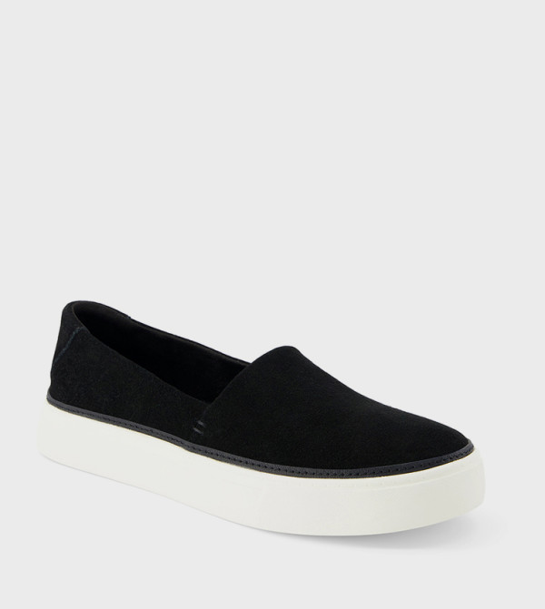 Toms TOMS - Black Casual Slip-ons