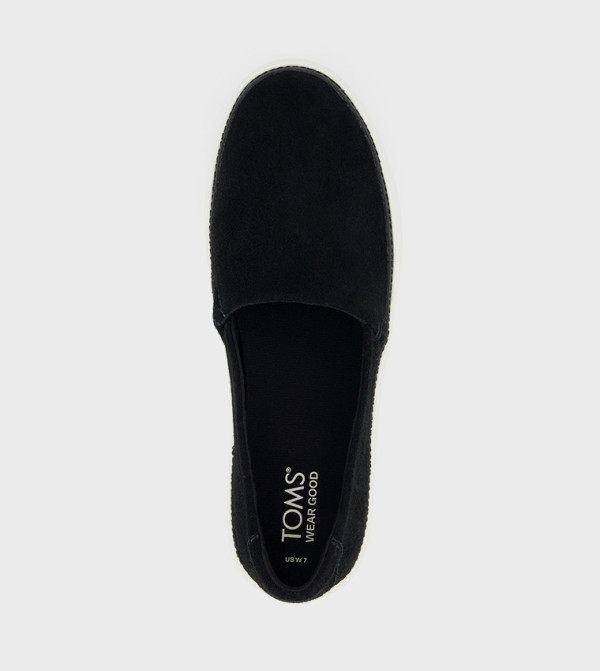 Toms TOMS - Black Casual Slip-ons