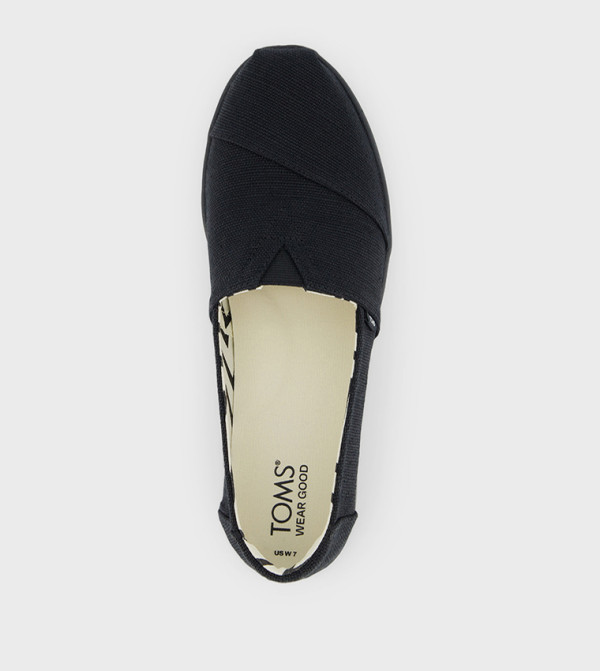 Toms  Casual Slip-ons - Black Casual Slip-ons