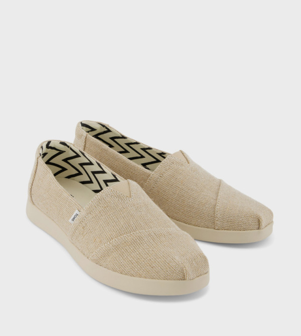 تومز  fw-25 - طبيعي Casual Slip-ons