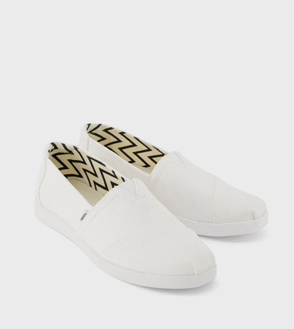 Toms Toms - White Casual Slip-ons