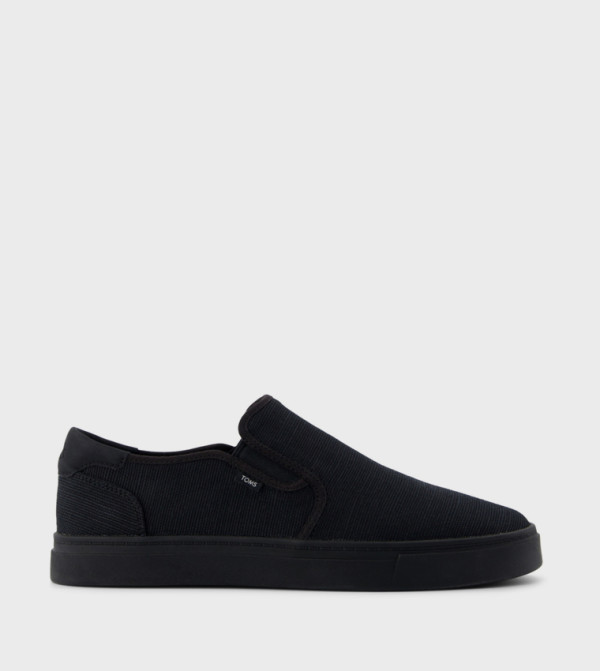 Toms  - Black Casual Slip-ons