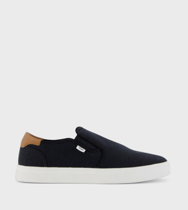 Toms TOMS - Black Casual Slip-ons