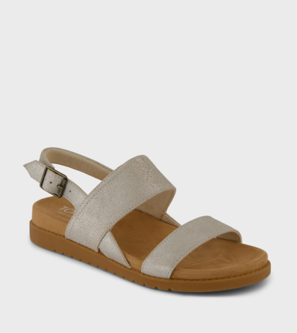 Toms Toms - Silver Flat Sandals