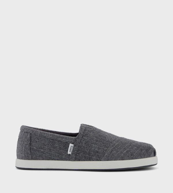 Toms Toms - Grey Casual Slip-ons