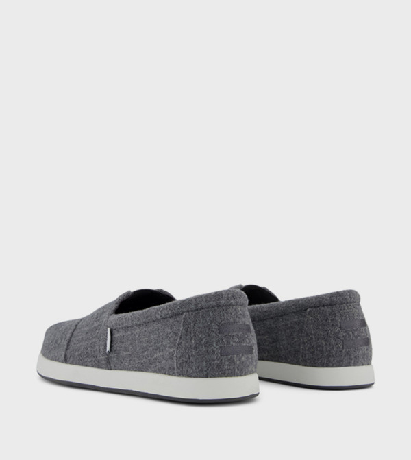 Toms Toms - Grey Casual Slip-ons