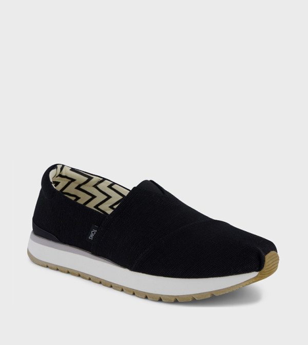 Toms  - Black Casual Slip-ons
