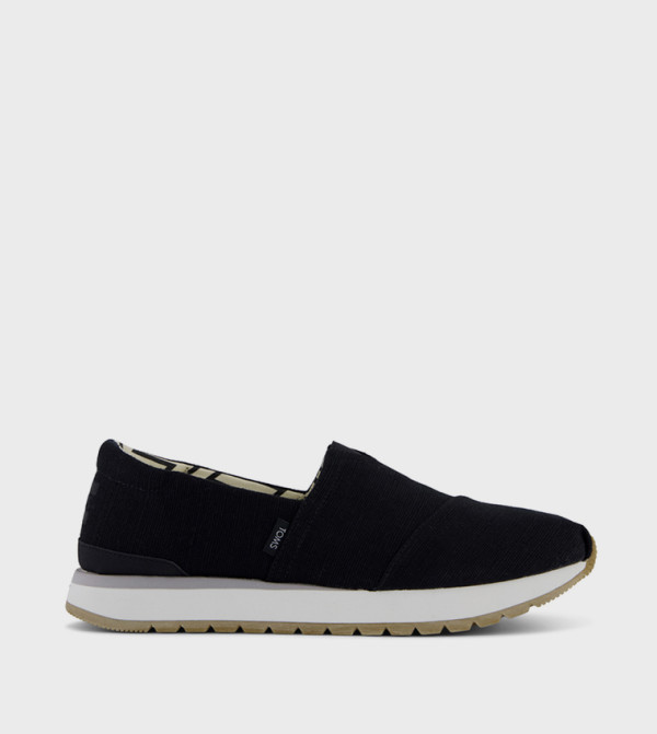 Toms  - Black Casual Slip-ons