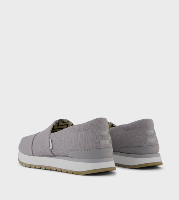 Toms  - Grey Casual Slip-ons