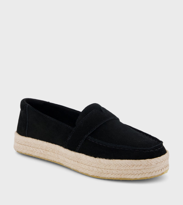 Toms Slip-Ons - BLACK Espadrilles