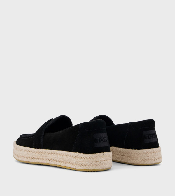 Toms Slip-Ons - BLACK Espadrilles