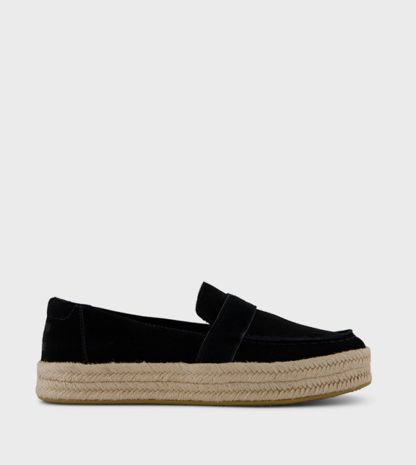 Toms Slip-Ons - BLACK Espadrilles