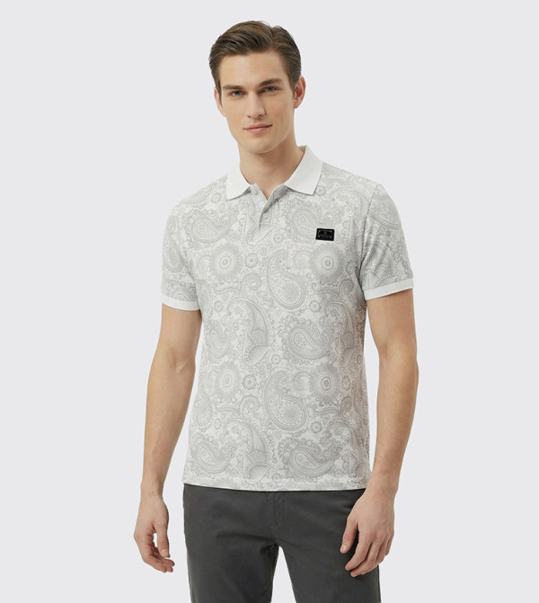 بيفرلي هيلز بولو كلوب  ملابس - أبيض قمصان بولو