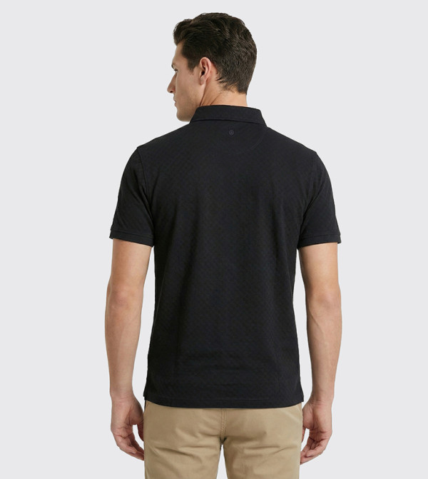 بيفرلي هيلز بولو كلوب  ملابس - أسود Short Sleeves