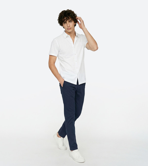 بيفرلي هيلز بولو كلوب  أكمام قصيرة - أبيض Short Sleeves