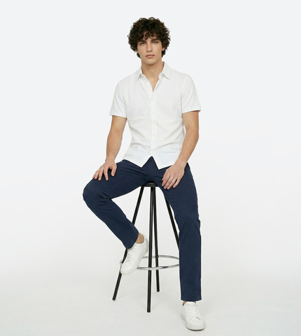 بيفرلي هيلز بولو كلوب  أكمام قصيرة - أبيض Short Sleeves