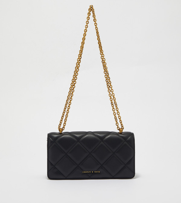 Charles & Keith  Small Leather Goods - Black Wallets