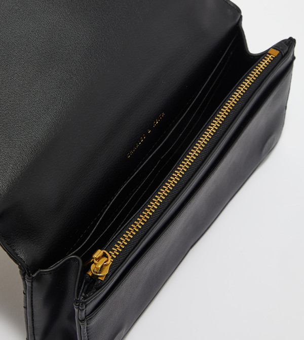 Charles & Keith  Small Leather Goods - Black Wallets