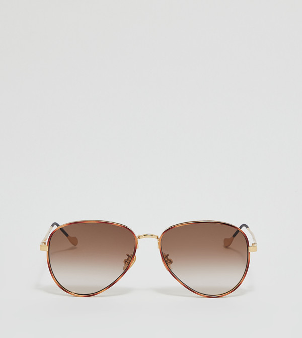Charles & Keith  Sunglasses - Brown Aviators