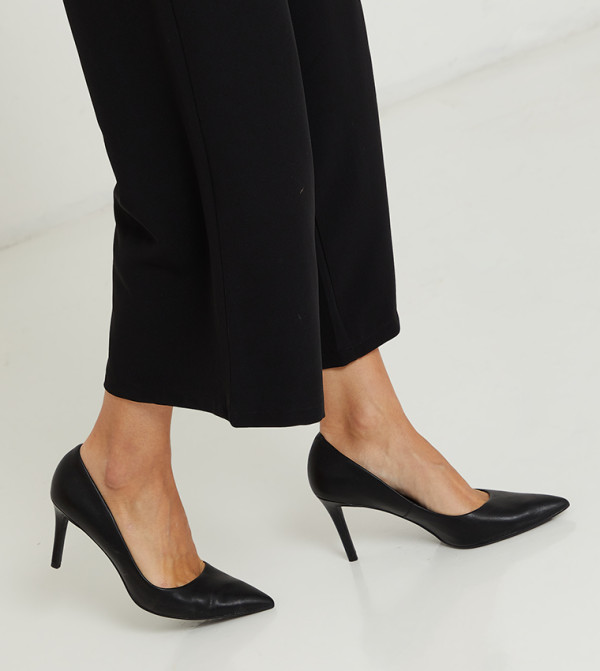 Charles & Keith  Stilettos - Black Heeled Sandals