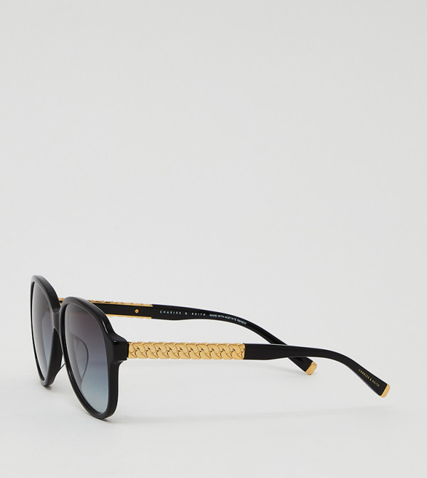 تشارلز آند كيث  نظارات الشمسية - أسود Aviators