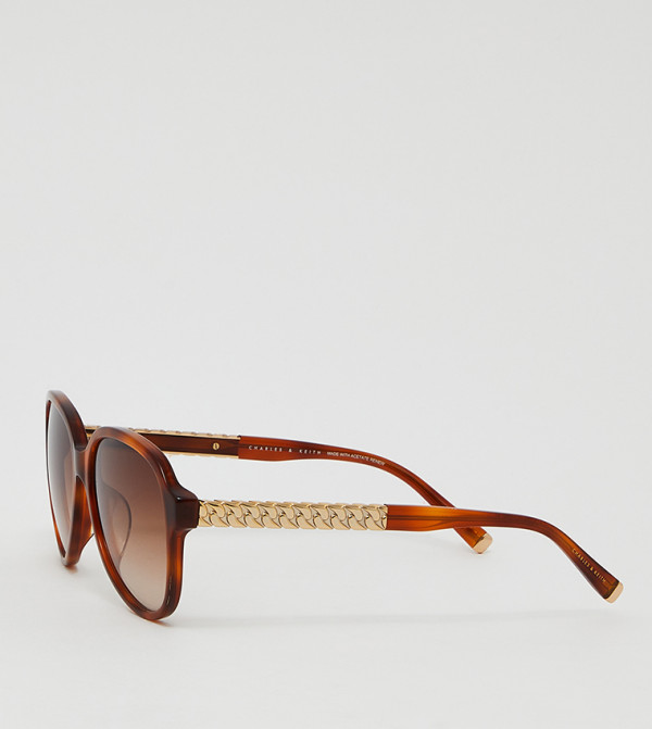 Charles & Keith  Sunglasses - Brown Aviators