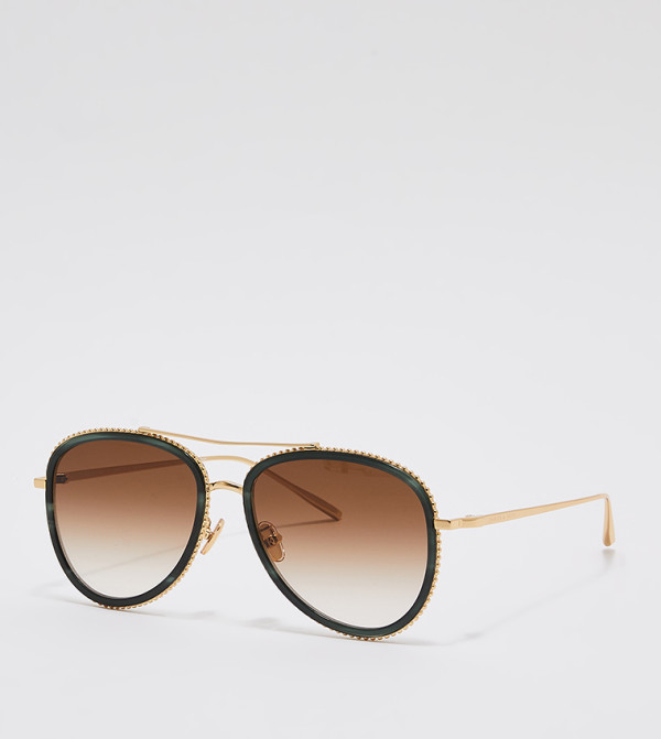 Charles & Keith Aviators - Brown Aviators