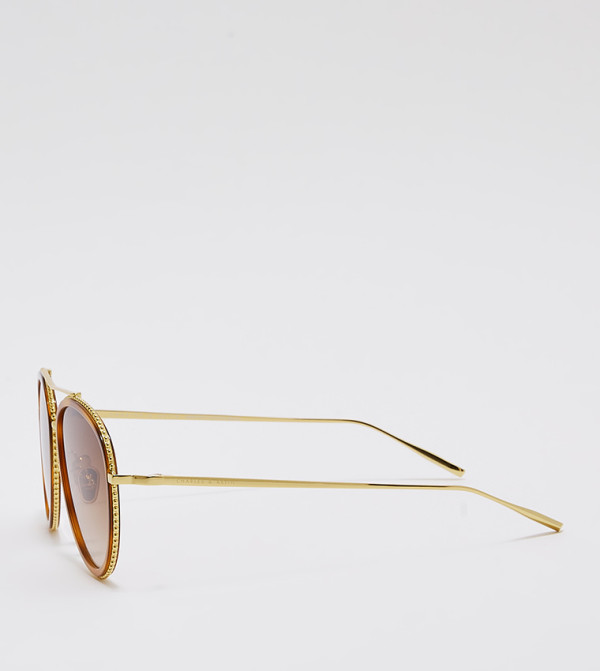 Charles & Keith Aviators - Brown Aviators