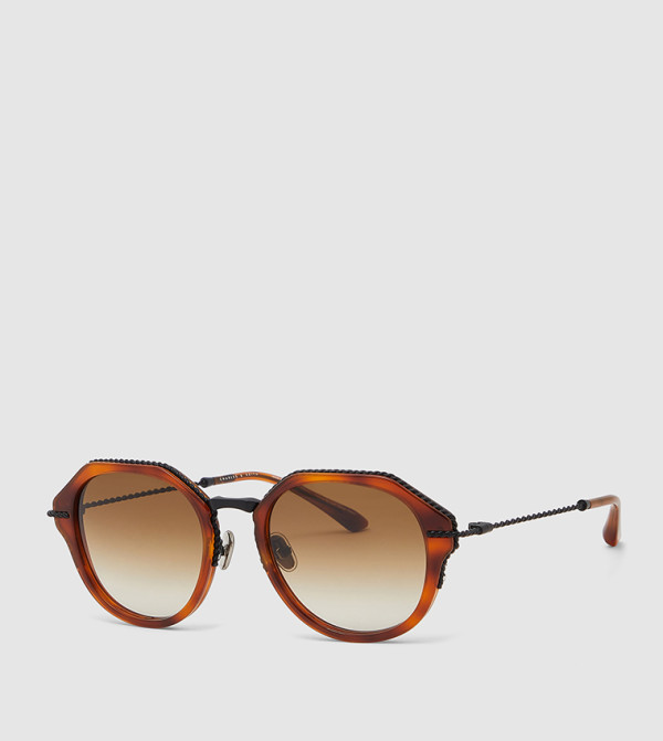 تشارلز آند كيث  دائرية - بني  Round Sunglasses