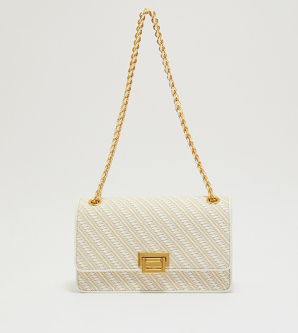 Charles & Keith  - White Shoulder bags