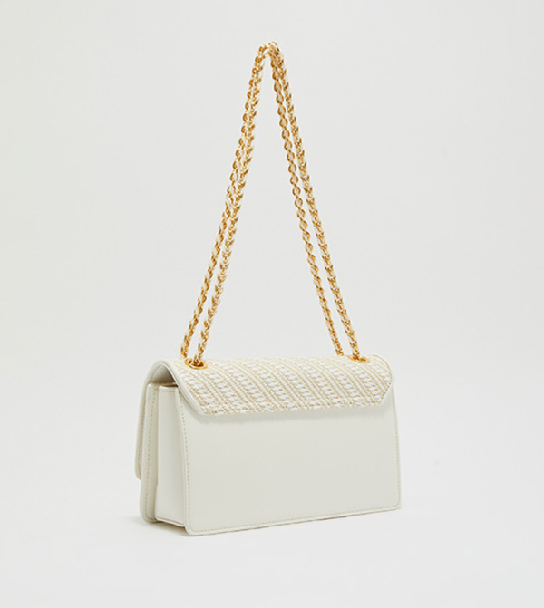 Charles & Keith  - White Shoulder bags
