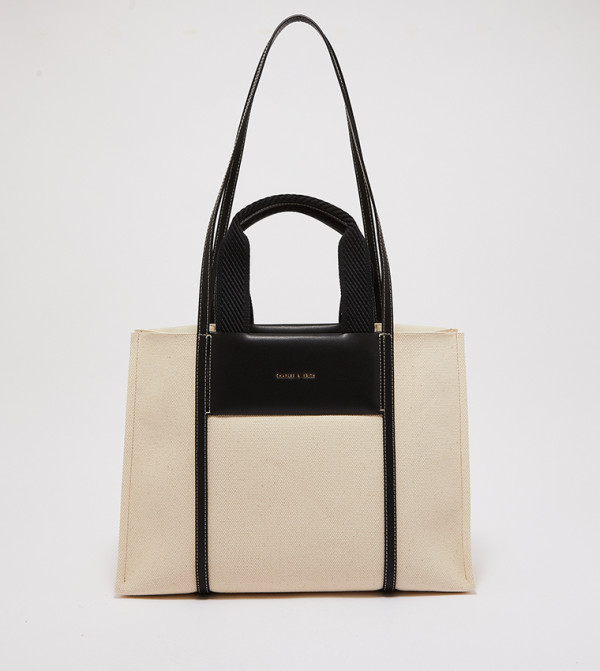 Charles & Keith Tote Bags - Cream Tote Bag
