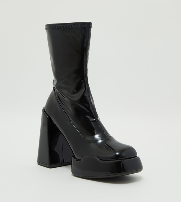 تشارلز آند كيث  أبوات - أسود Ankle Boots