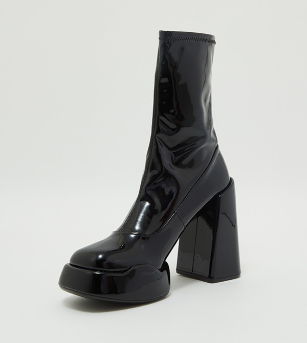 تشارلز آند كيث  أبوات - أسود Ankle Boots