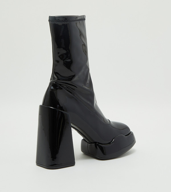 تشارلز آند كيث  أبوات - أسود Ankle Boots