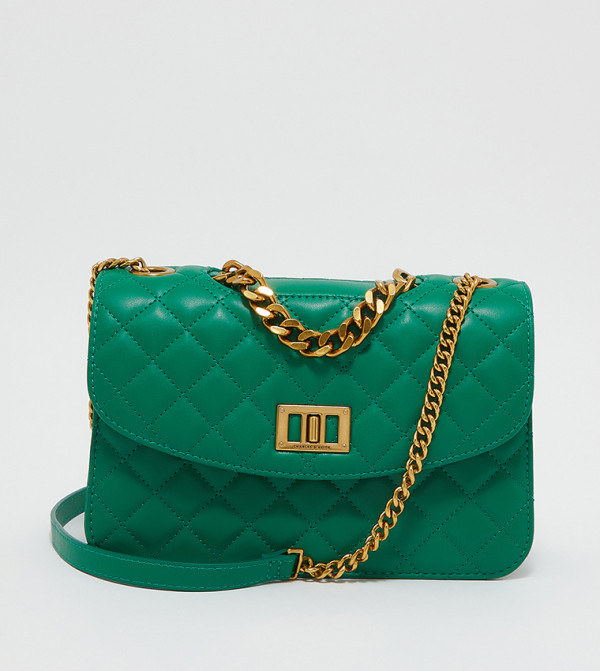 Charles & Keith  Bags - Green Cross Body