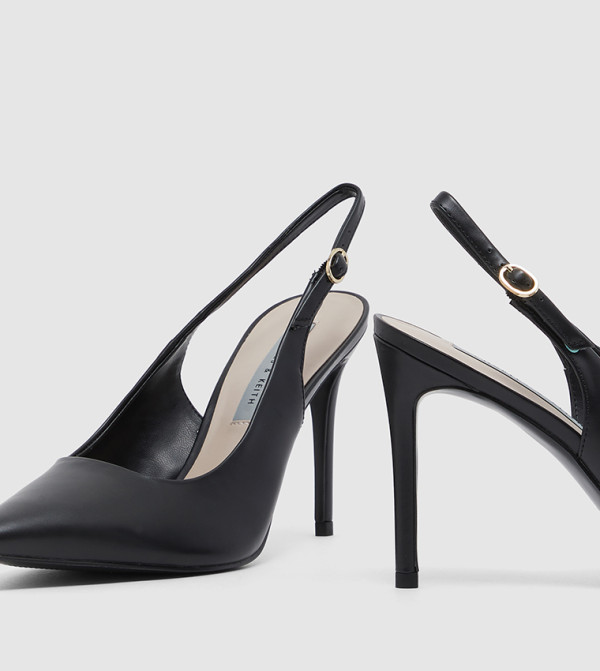 Charles & Keith  Stilettos - Black Pumps