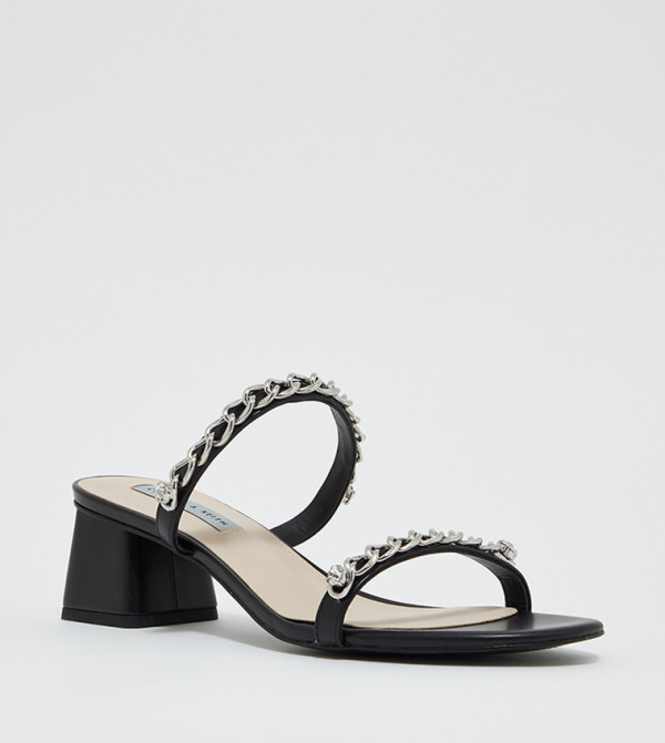 Charles & Keith Charles & Keith - Black Block Heels